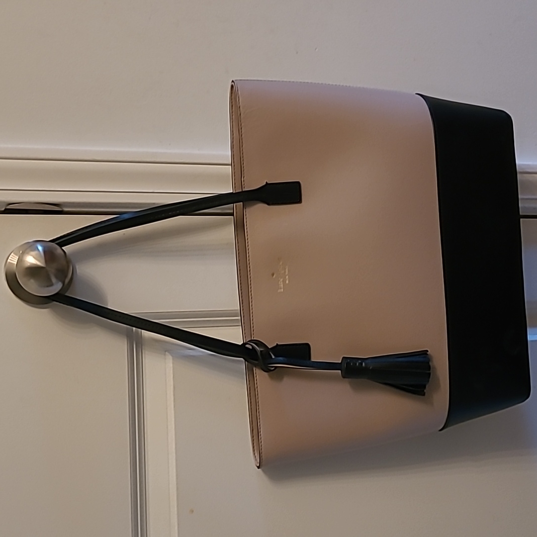 Kate Spade Purse In Black And Cream